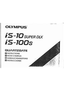 Olympus IS 100 s manual. Camera Instructions.